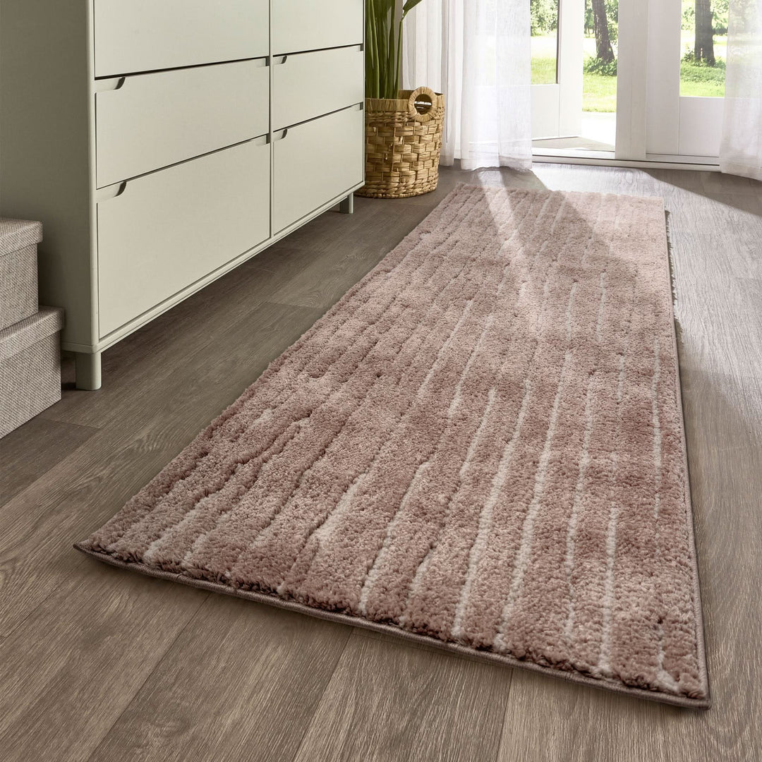 Origins Woodweave Patterned Rug in Beige and Ivory Multiple Sizes - beUNIQ - beige and ivory rug - 80x150 - Created by Product Upload