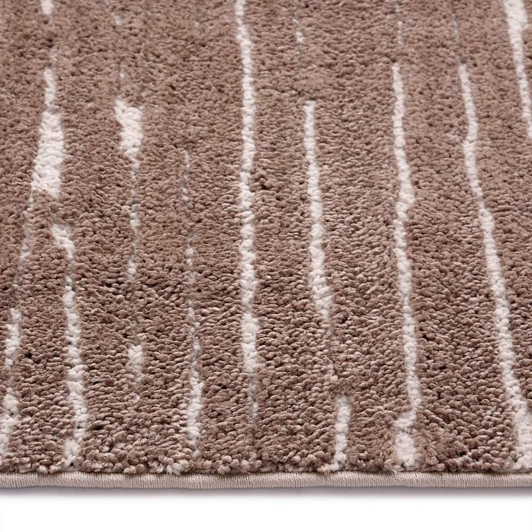 Origins Woodweave Patterned Rug in Beige and Ivory Multiple Sizes - beUNIQ - beige and ivory rug - 80x150 - Created by Product Upload