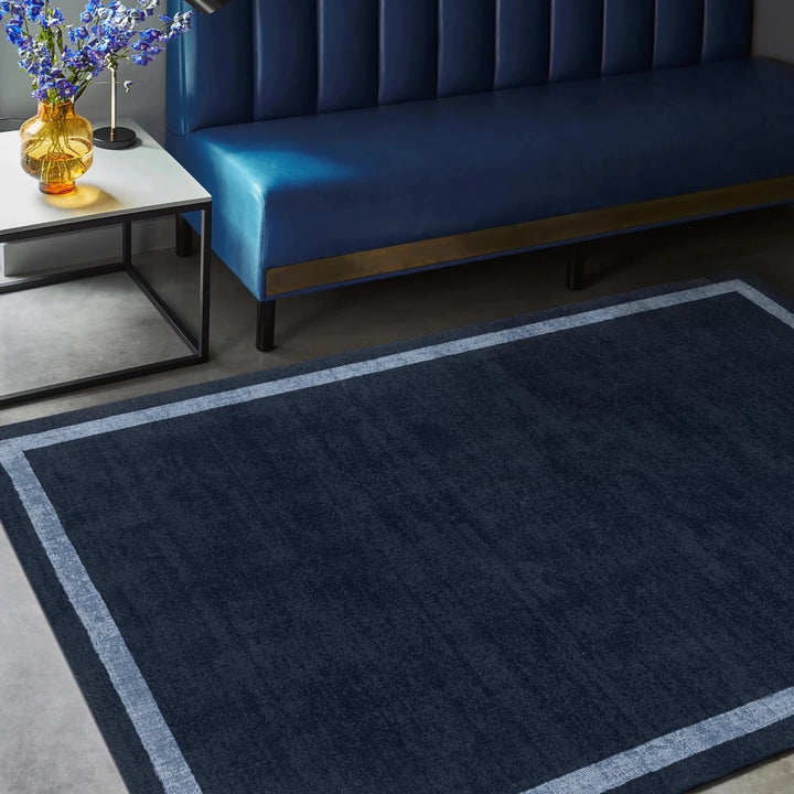 Albi Wool Rug - beUNIQ - asia1 - Navy -