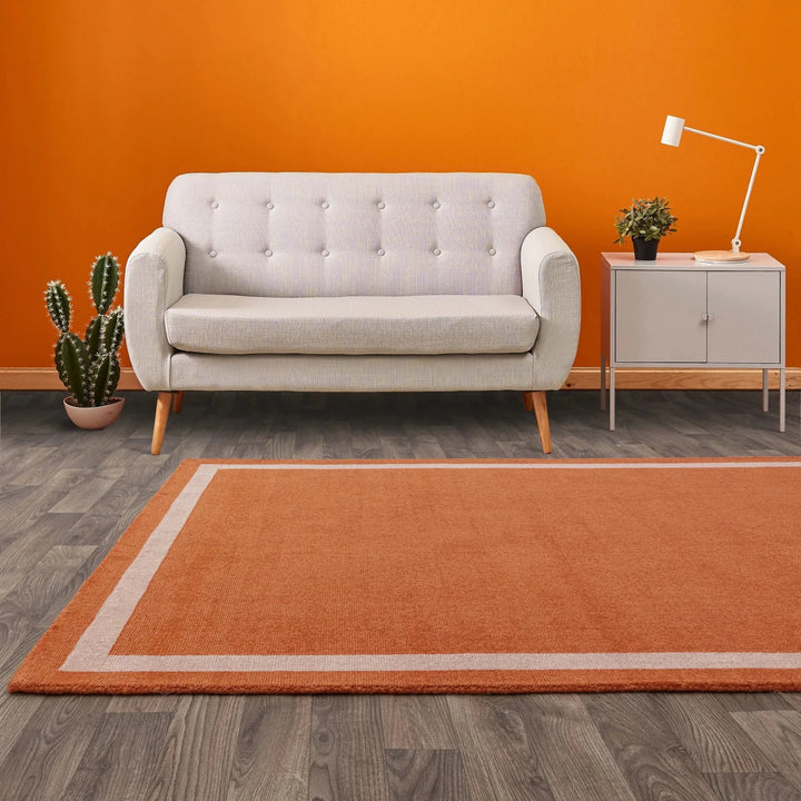 Albi Wool Rug - beUNIQ - asia1 - Orange -