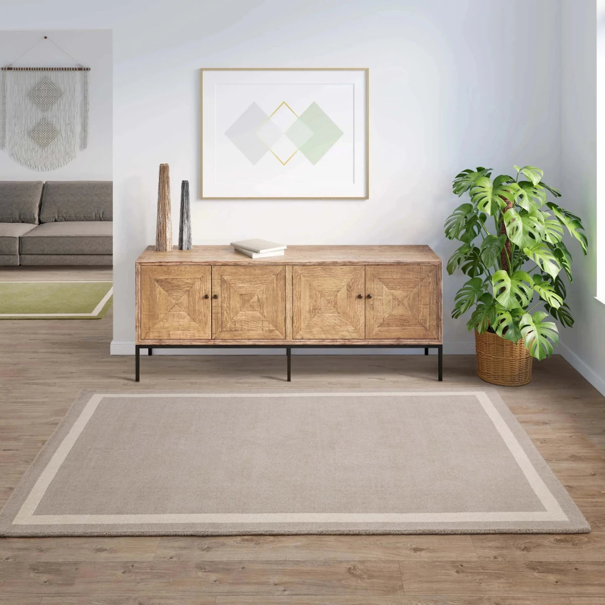 Albi Wool Rug - beUNIQ - asia1 - Sand -