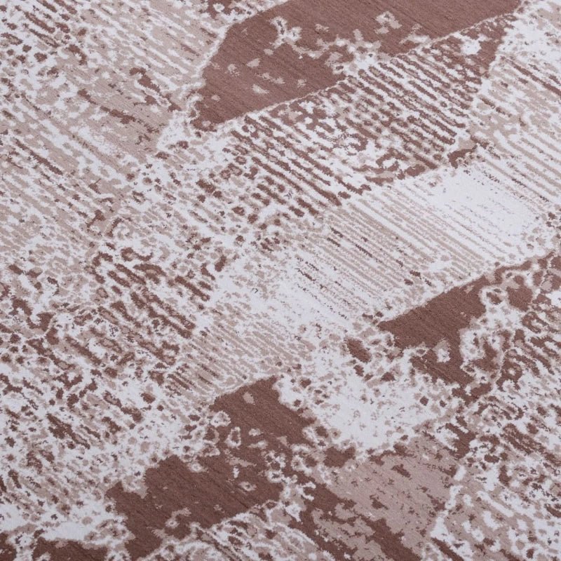 Bohemian Area Rug Amelia AM015 Stain Resistant Polypropylene Cream - beUNIQ - AM015 - Round 100cm - bedroom rug