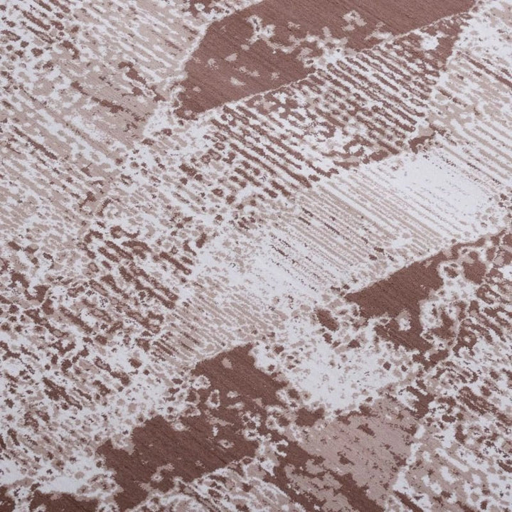 Bohemian Area Rug Amelia AM015 Stain Resistant Polypropylene Cream - beUNIQ - AM015 - Round 100cm - bedroom rug