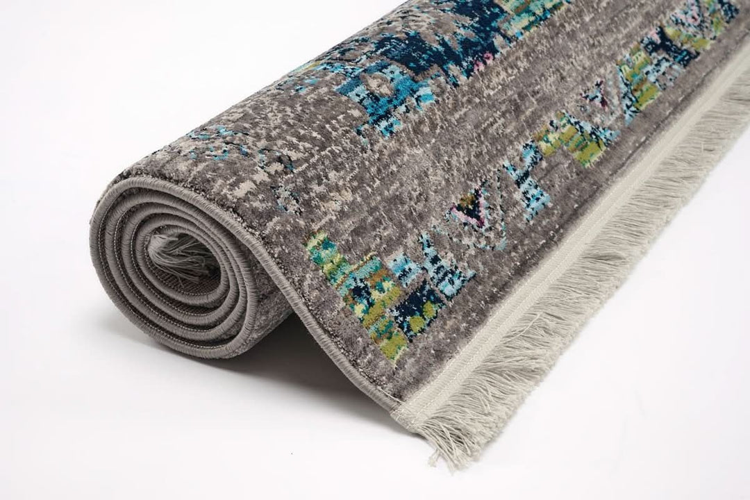 Modern Faded Area Rug Vintage Style - beUNIQ - CH006 - 100cm x 150cm - Created by Product Upload