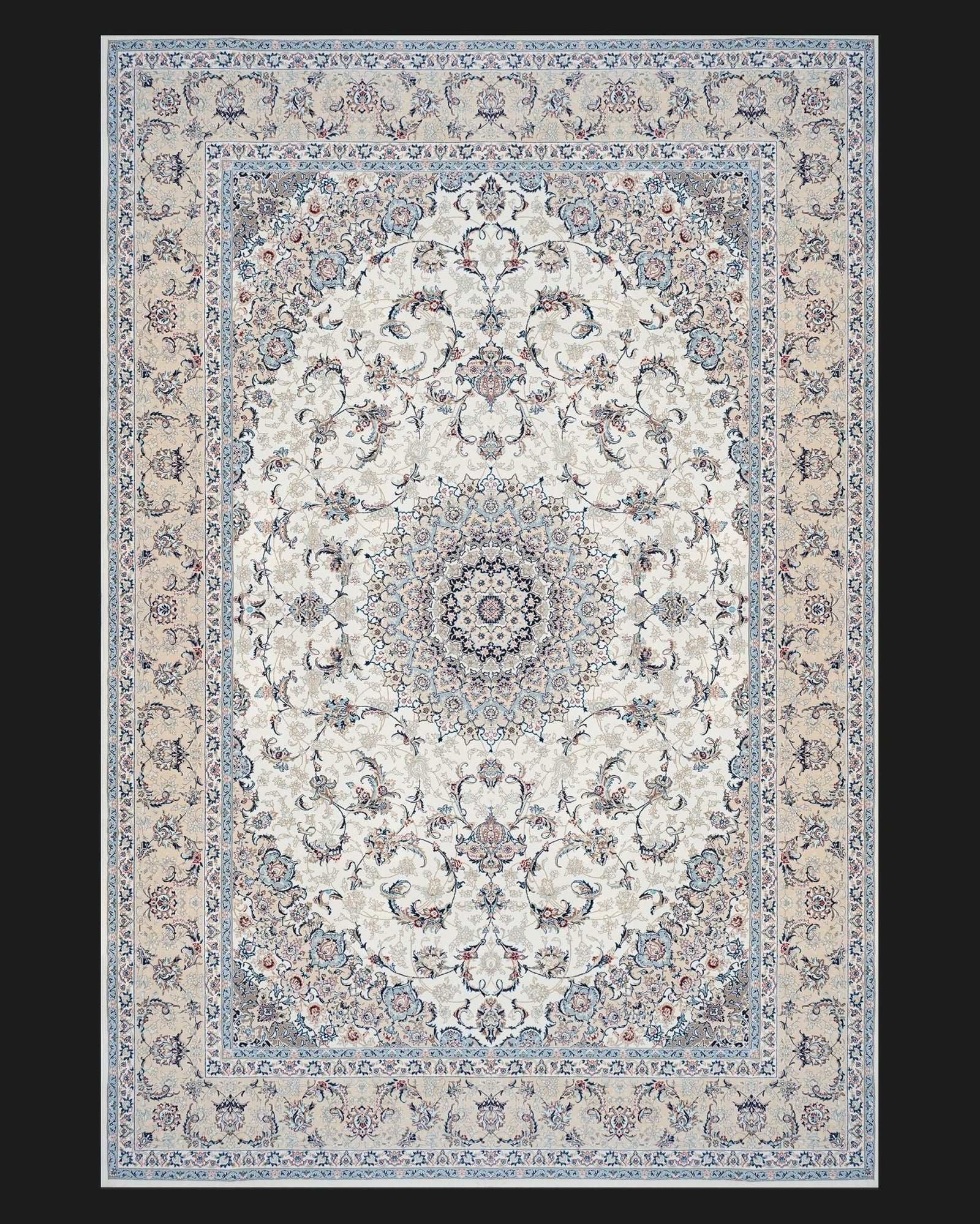 Glorious Cream Thick Rug - beUNIQ