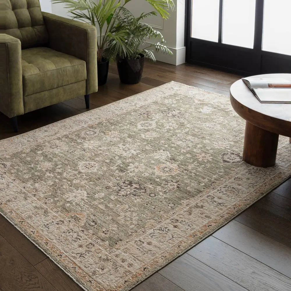 Heriz Ornate - beUNIQ - asia1 - Green -