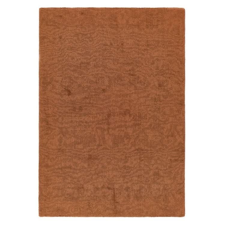 Origins Reef Rust Eco - Friendly Recycled Soft Plain Area Rug - beUNIQ - Created by Product Upload - 120cm x 170cm - eco - friendly rug