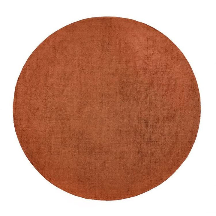 Origins Reef Rust Eco - Friendly Recycled Soft Plain Area Rug - beUNIQ - Created by Product Upload - 200cm x 200cm - eco - friendly rug