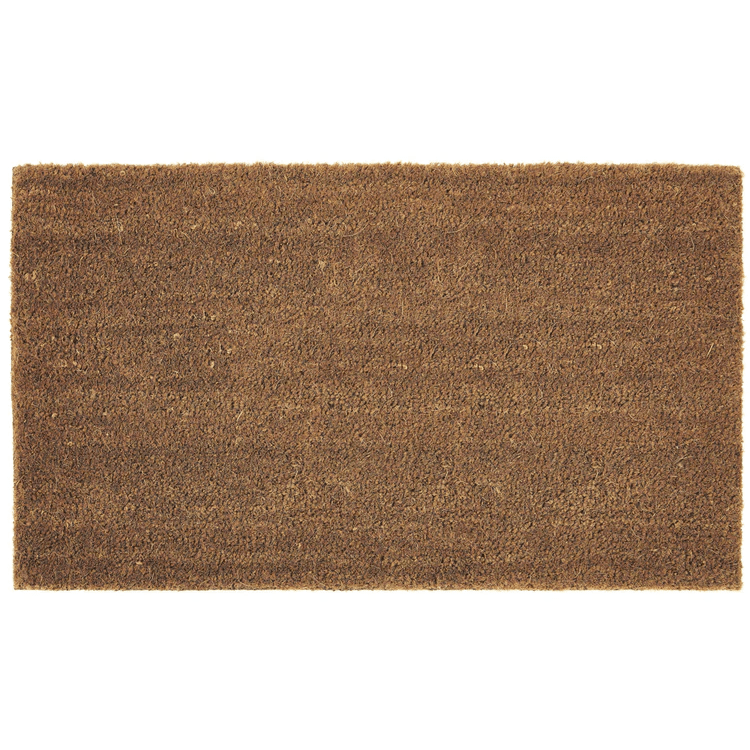 My Mat Natural Coir Doormat Plain Coconut Husk Fibres - beUNIQ - coir doormat - 45x75 - Created by Product Upload
