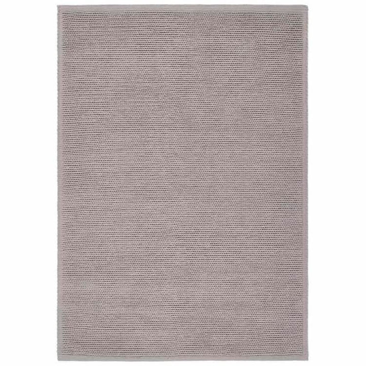 Origins Cable Warm Grey Hand Woven Pure Wool Rug - beUNIQ - braided rug - 120X170 - Created by Product Upload