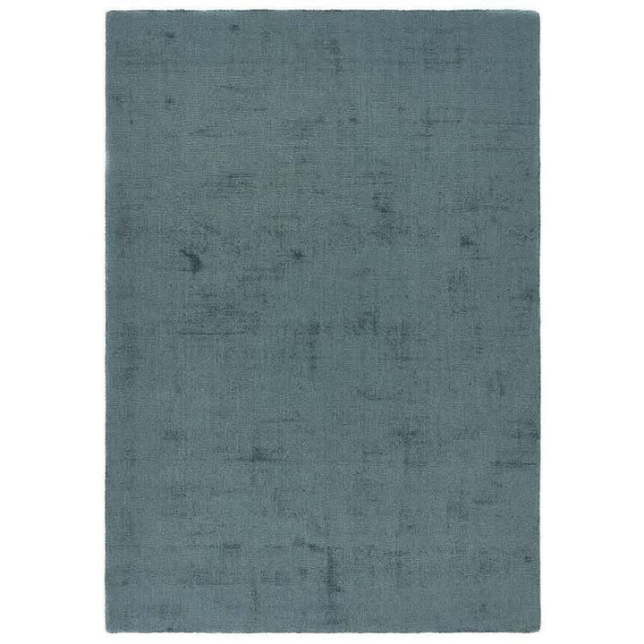 Origins Reef Petrol Blue Sustainable Recycled Plastic Indoor Rug - beUNIQ - Created by Product Upload - 120cm x 170cm - easy care rugs
