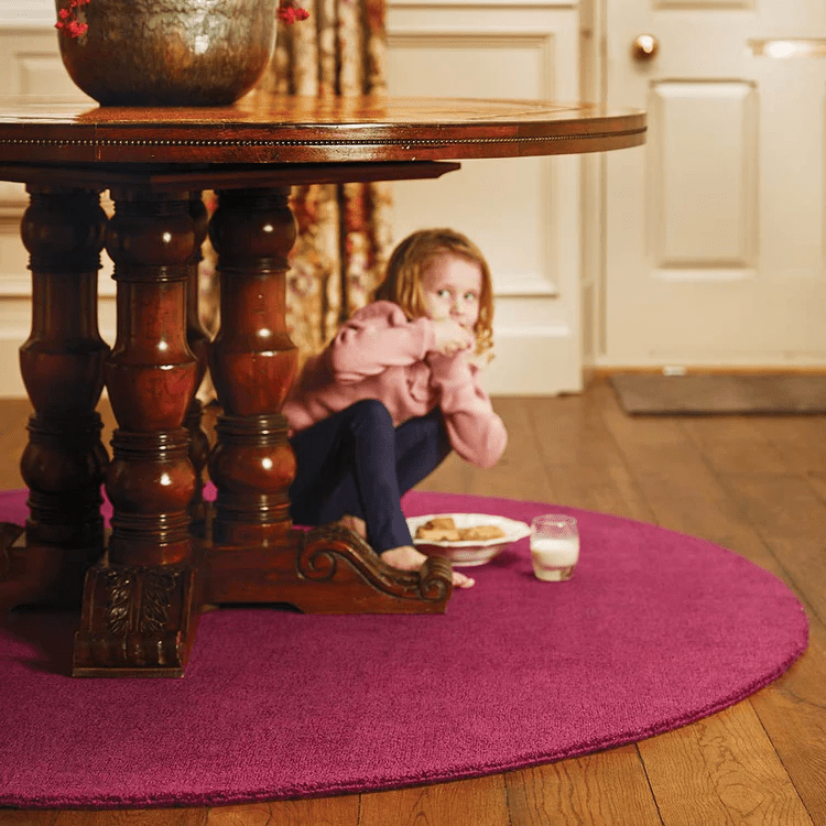Origins Reef Raspberry Pink Soft Recycled Plastic Indoor Rug - beUNIQ - Created by Product Upload - 120cm x 170cm - easy care rug