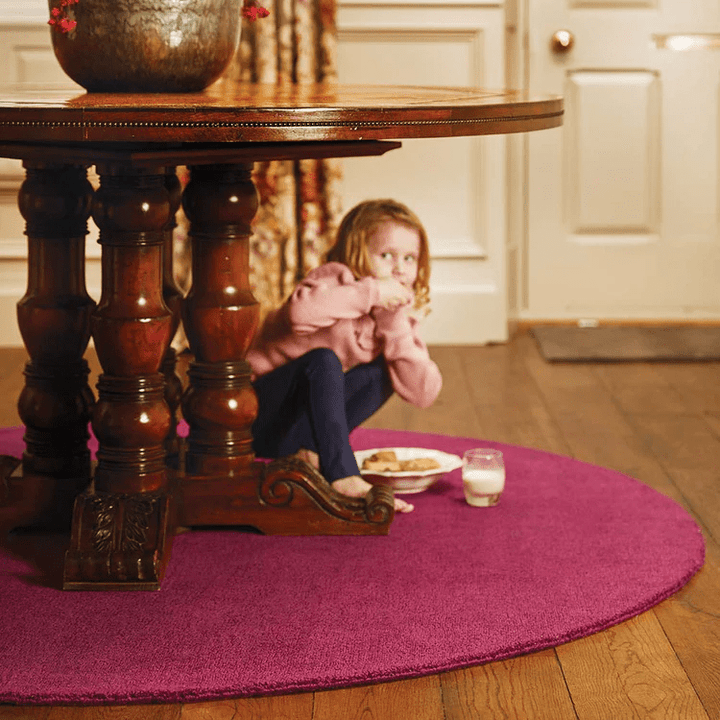 Origins Reef Raspberry Pink Soft Recycled Plastic Indoor Rug - beUNIQ - Created by Product Upload - 120cm x 170cm - easy care rug