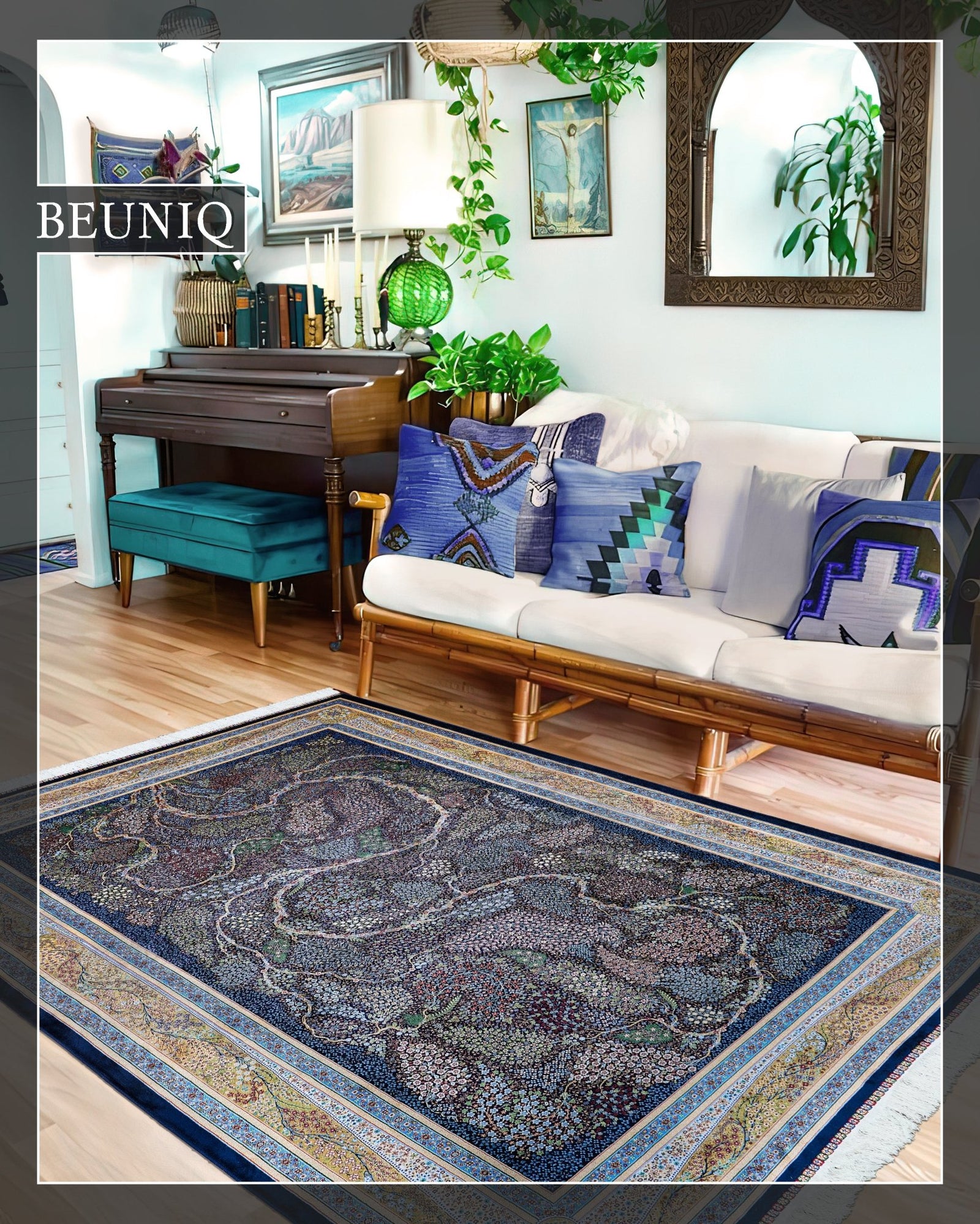 Imagination ArtSilk Navy - beUNIQ