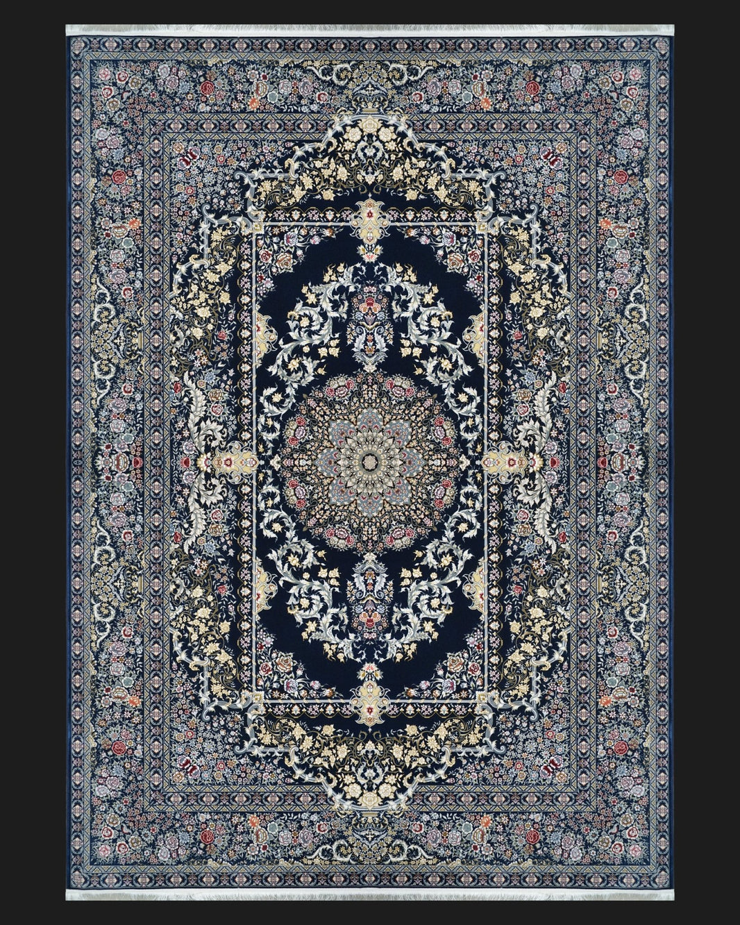 Midnight Elegance Navy Rug - beUNIQ.®