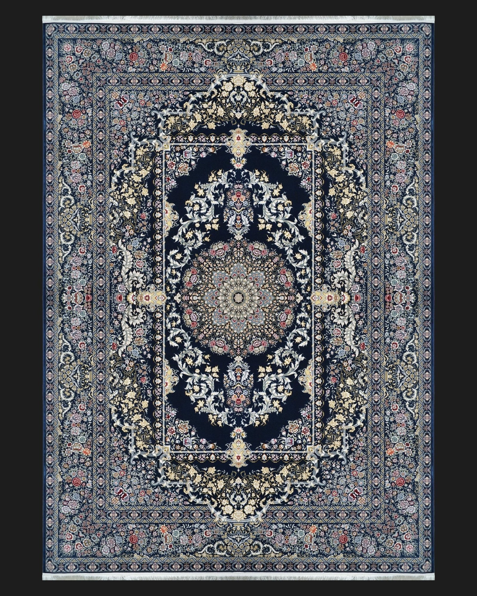 Midnight Elegance Navy Rug - beUNIQ.®
