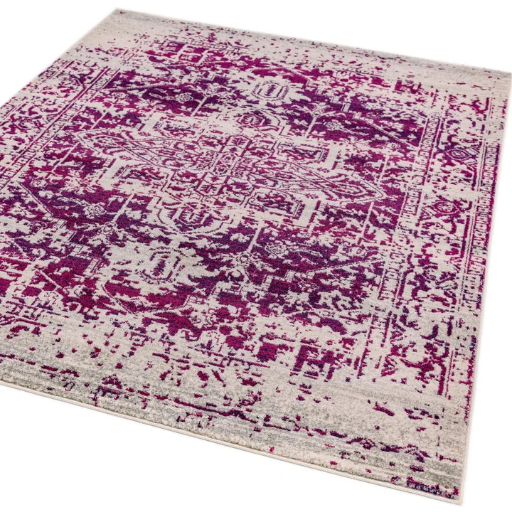 Nova Antique Rugs - beUNIQ - asia1 - NV08 Antique Fuchsia -