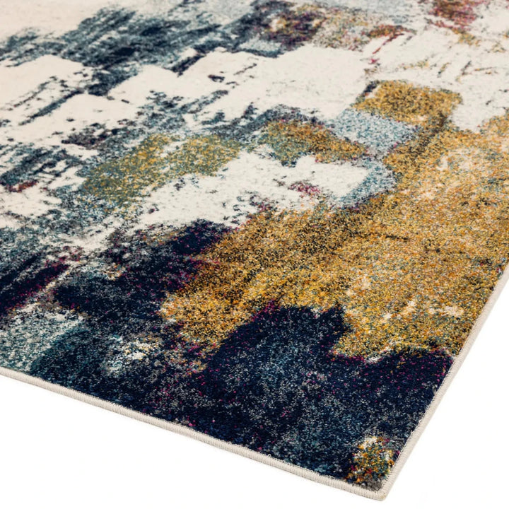 Nova NV22 Abstract Mustard Rug - beUNIQ - asia1 - 240cm X 340cm -