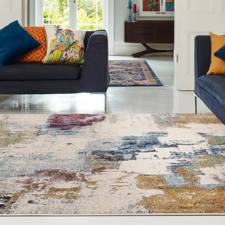 Nova NV22 Abstract Mustard Multi    beUNIQ