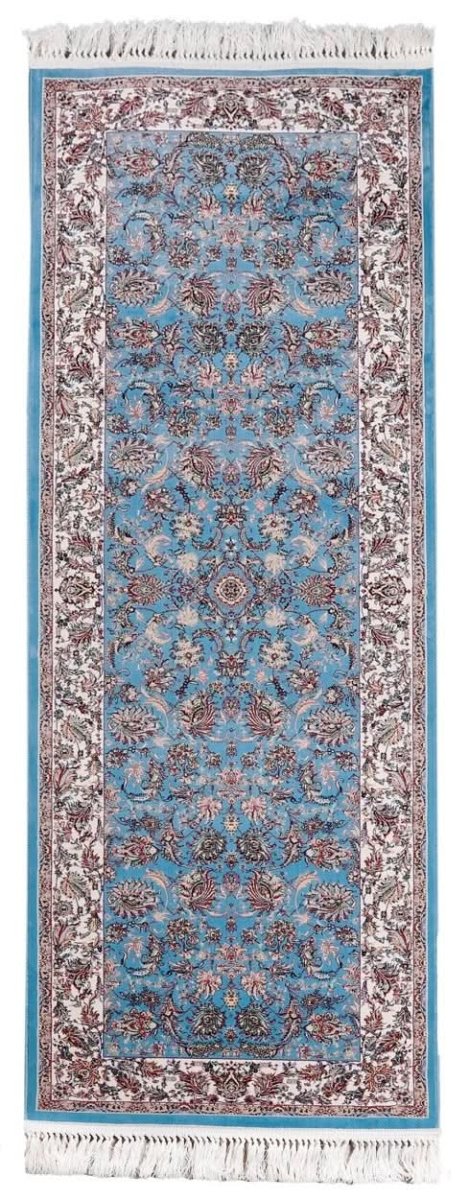 Oriental Area Rug - Highest Quality for Living Room &amp; Bedroom | Large &amp; Small Sizes | Affordable, Elegant &amp; Durable | VI004 - beUNIQ - Blue - 100x100 cm - blue Persian rug