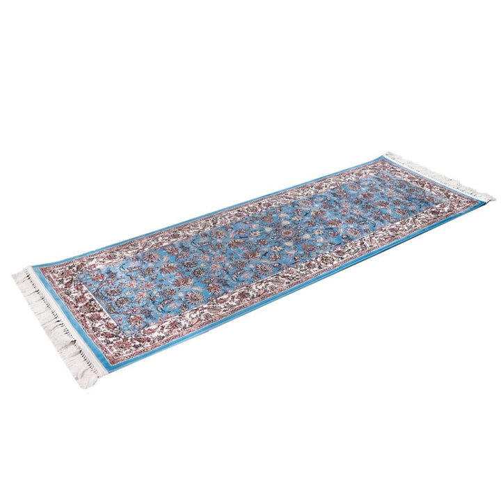 Oriental Area Rug - Highest Quality for Living Room &amp; Bedroom | Large &amp; Small Sizes | Affordable, Elegant &amp; Durable | VI004 - beUNIQ - Blue - 100x100 cm - blue Persian rug