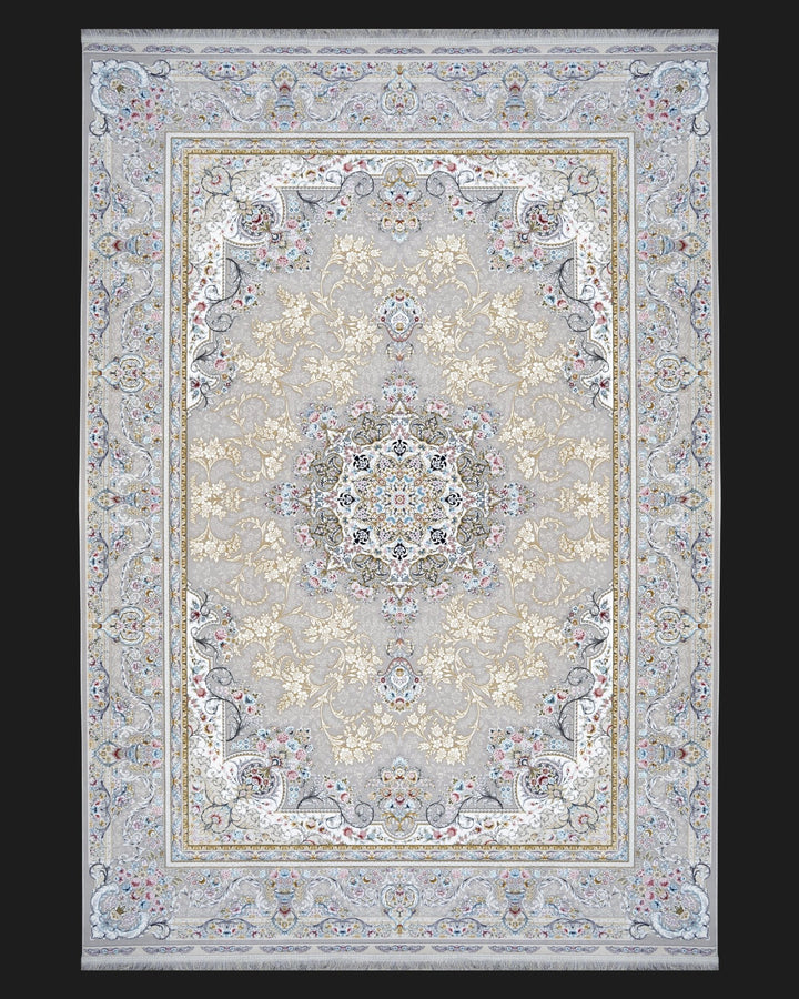 Royal Elegance Silver Persian Rug - beUNIQ