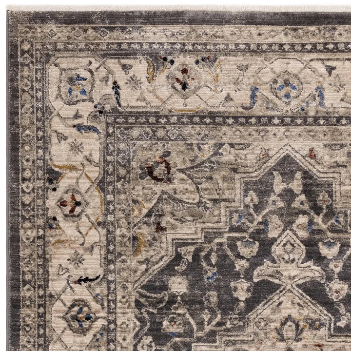 Sovereign Medallion Charcoal - beUNIQ - asia1 - 240x330 Cm -