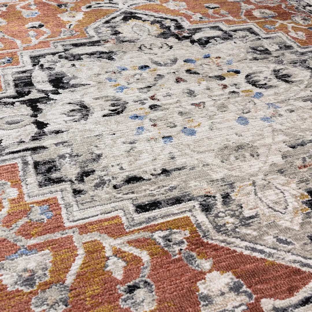 Sovereign Medallion Terracotta - beUNIQ - asia1 - 240x330cm -