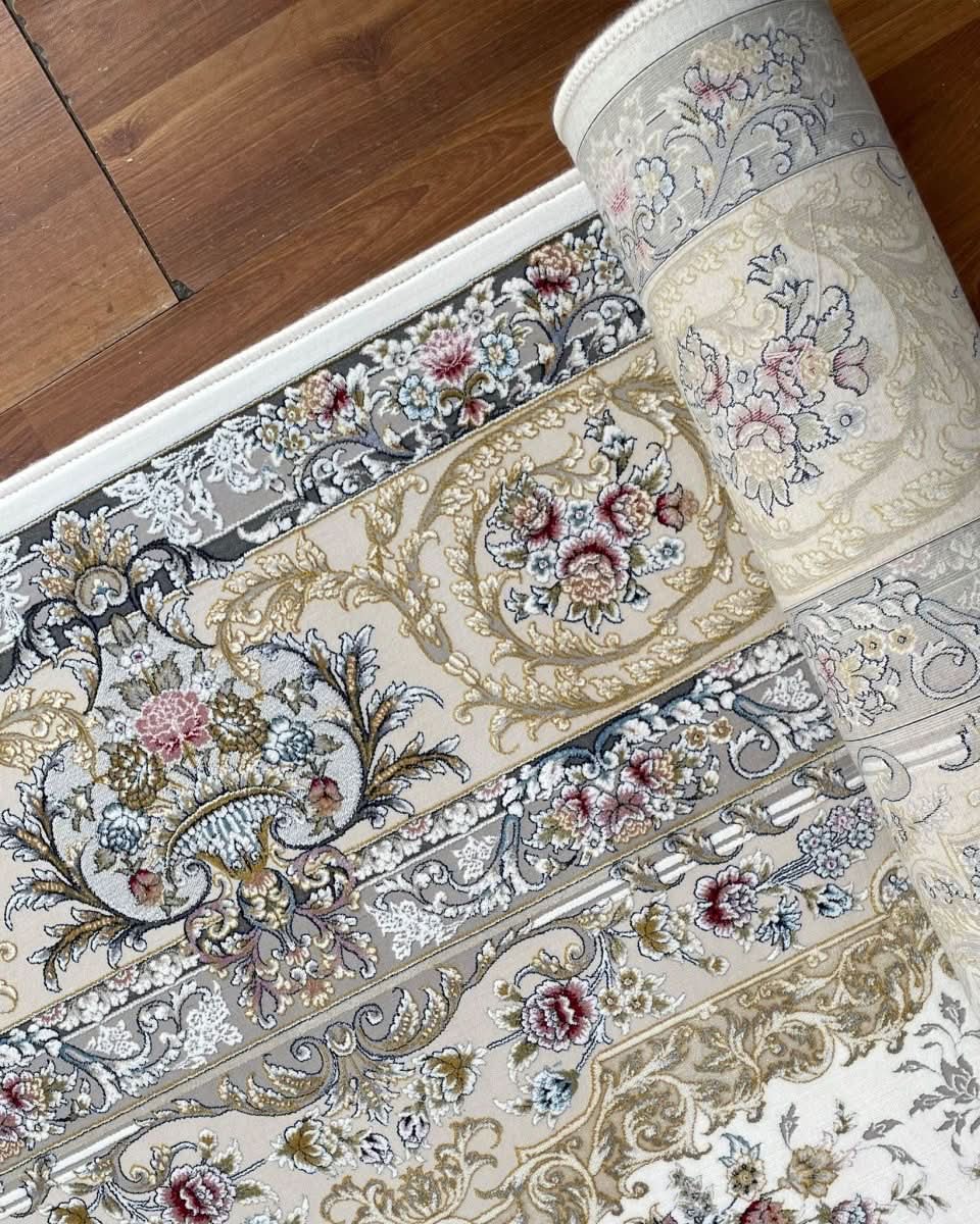 Timeless Grace – Classic Cream &amp; White Rug - beUNIQ - carpet - 200cm x 300cm - carpet online