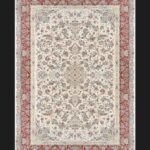 Graceful Cream – Classic Cream & Red Rug - beUNIQ