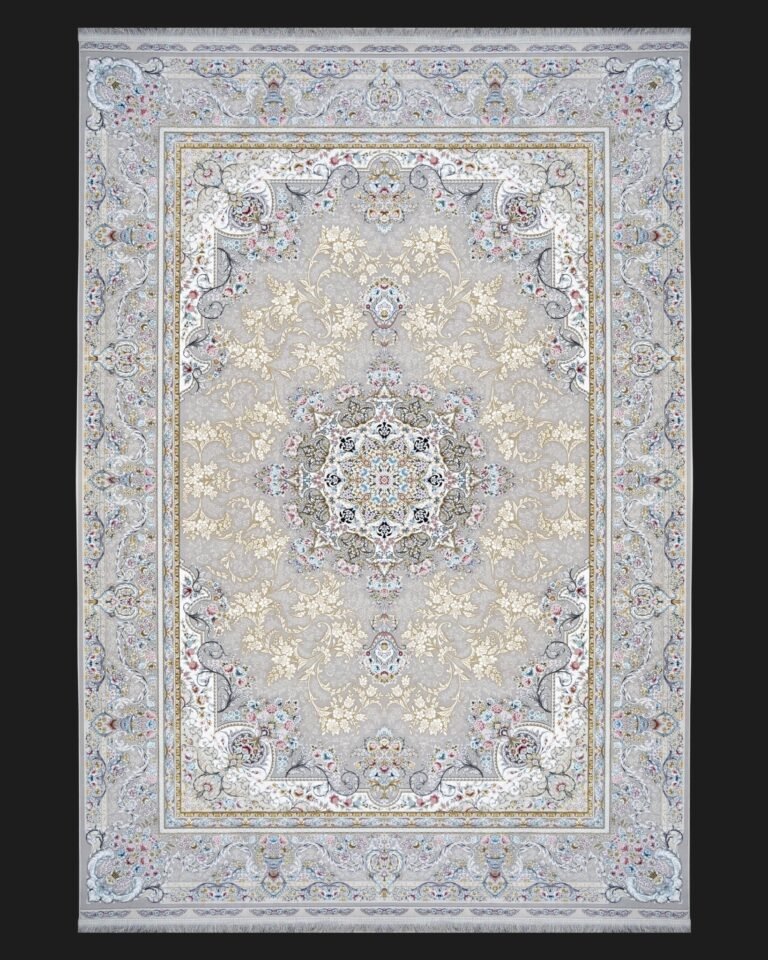 Royal Elegance Silver Persian Rug - beUNIQ