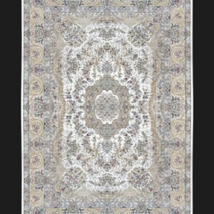 Timeless Grace – Classic Cream & White Rug - beUNIQ
