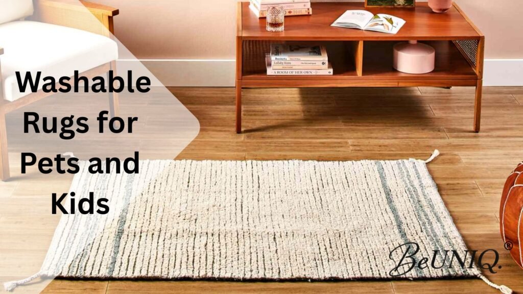 Washable Rugs for pets and kids